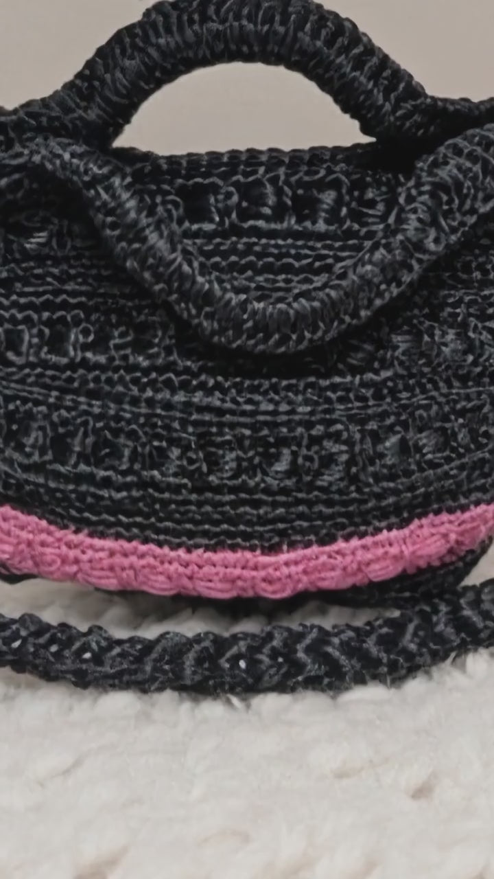 Handcrafted Artisanal Crochet Tote – Authentic Mexican Craftsmanship