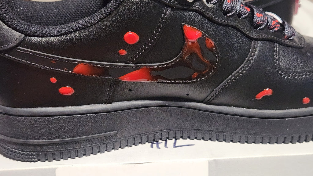 Nike Air Force 1 Custom Jason Voorhees Friday the 13th - Shoe Baker ATL