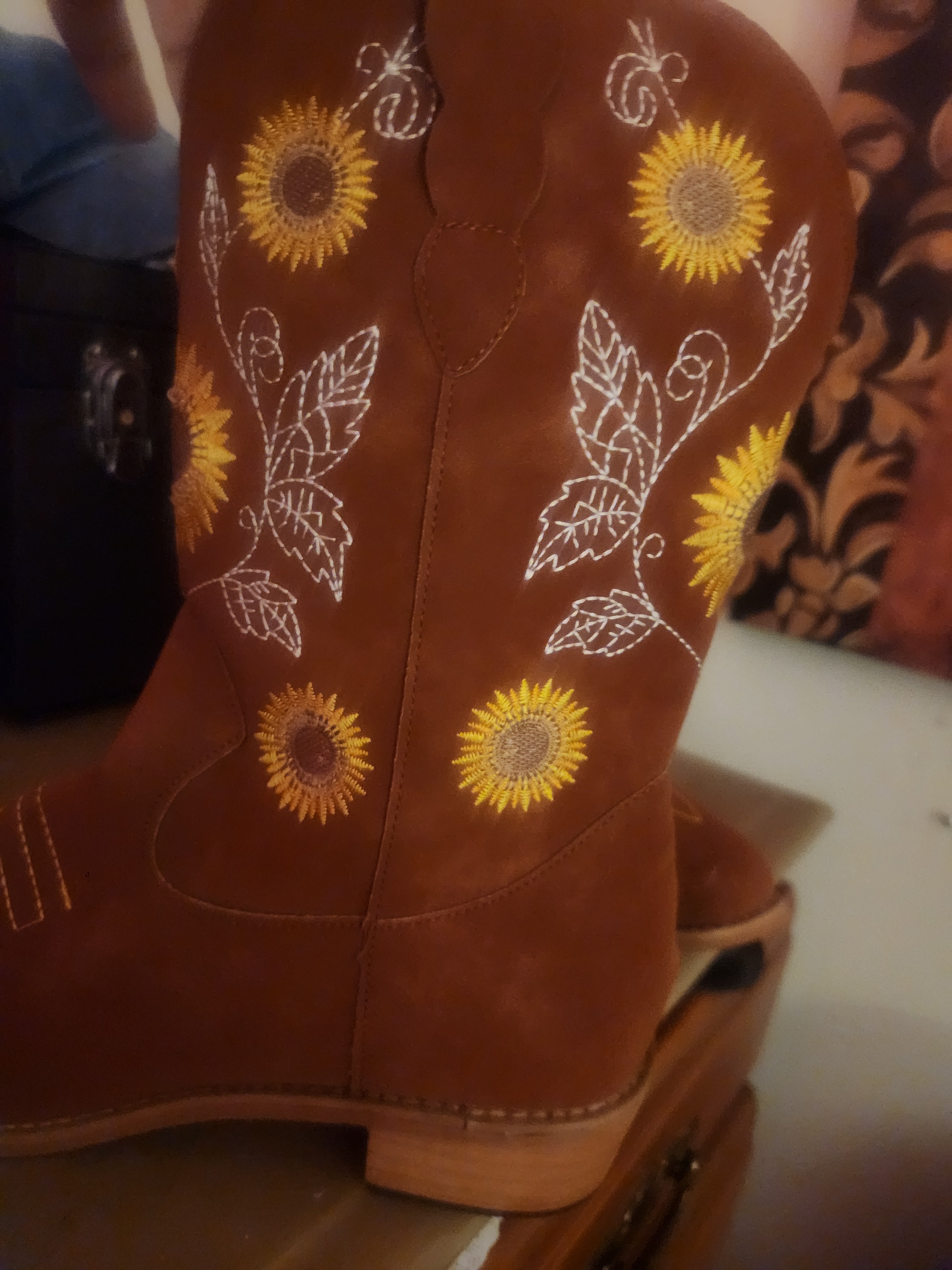 Sunflower Western Booties
