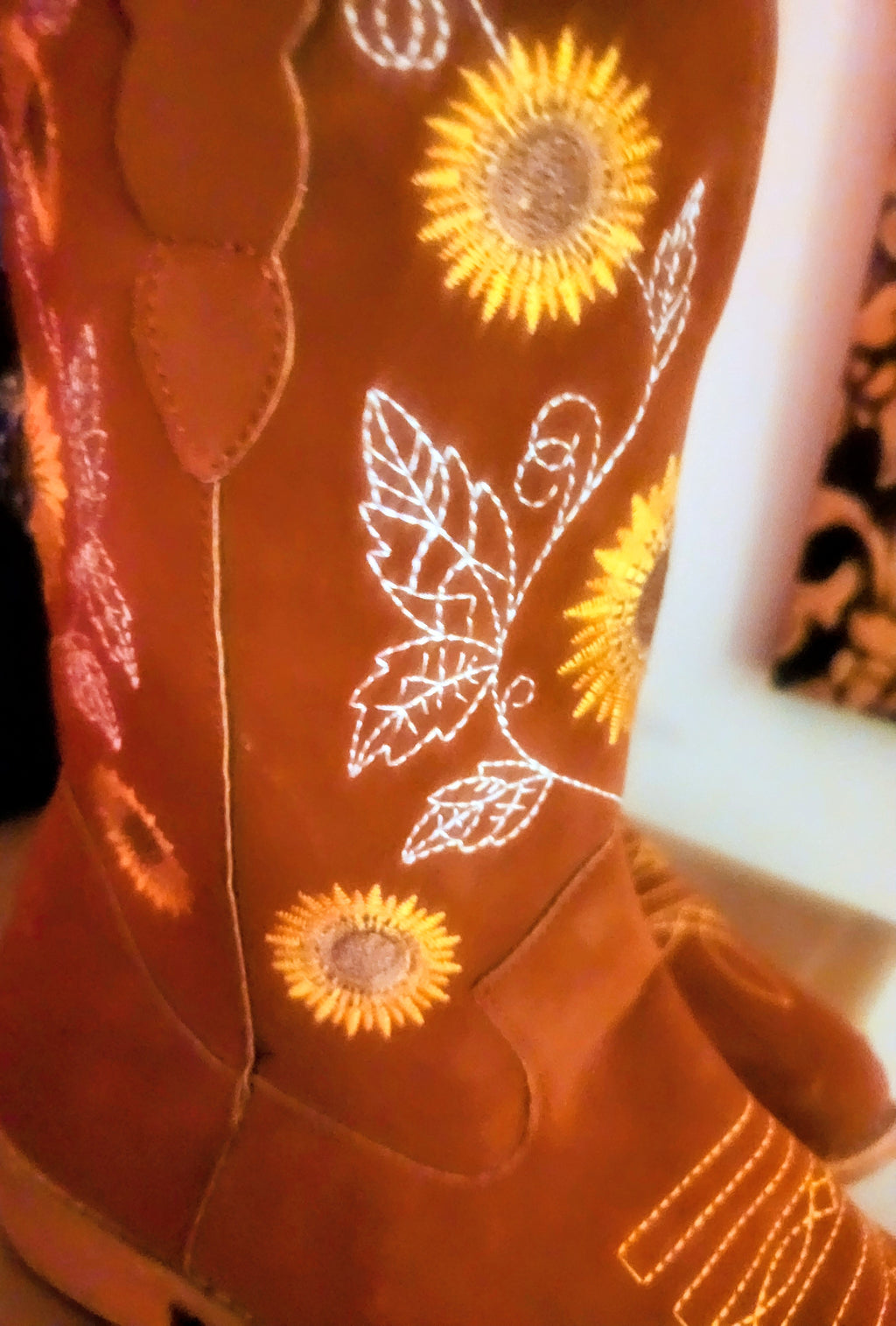 Sunflower Western Booties