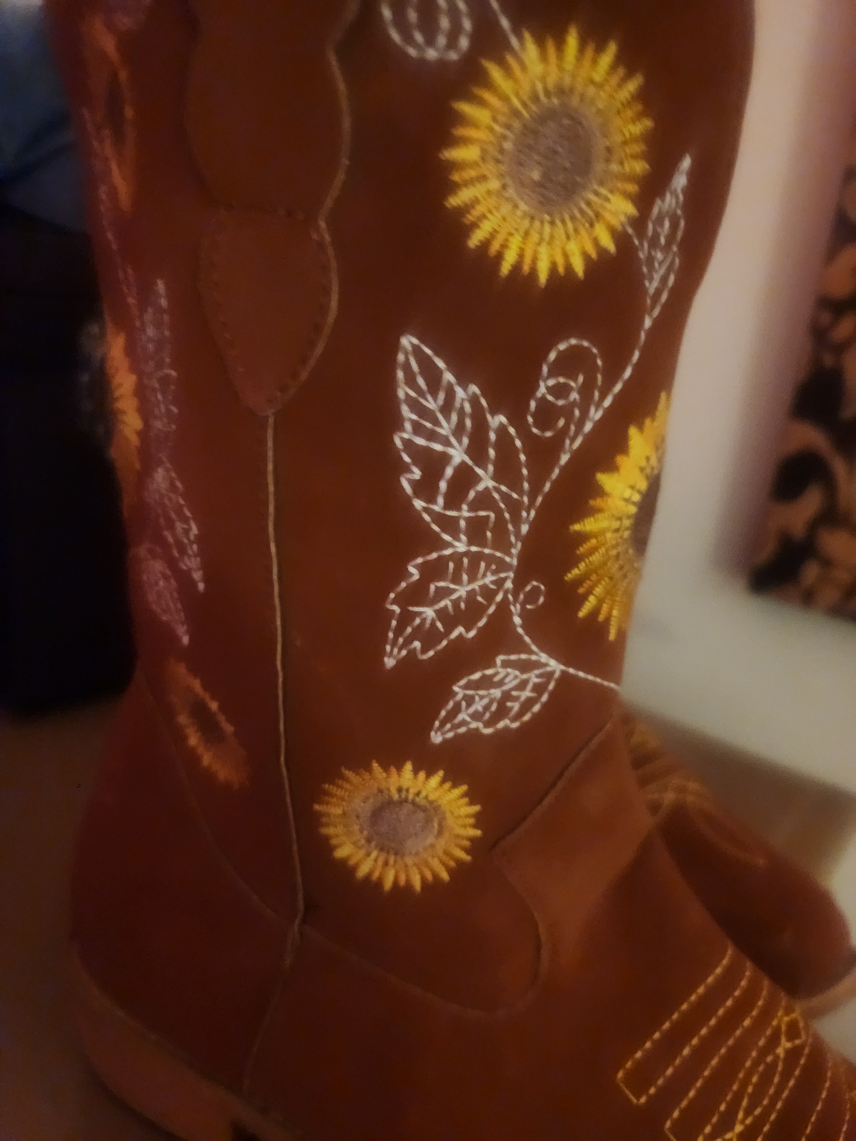 Sunflower Western Booties