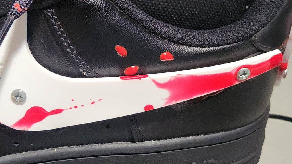 Nike Air Force 1 Custom Jason Voorhees Friday the 13th - Shoe Baker ATL