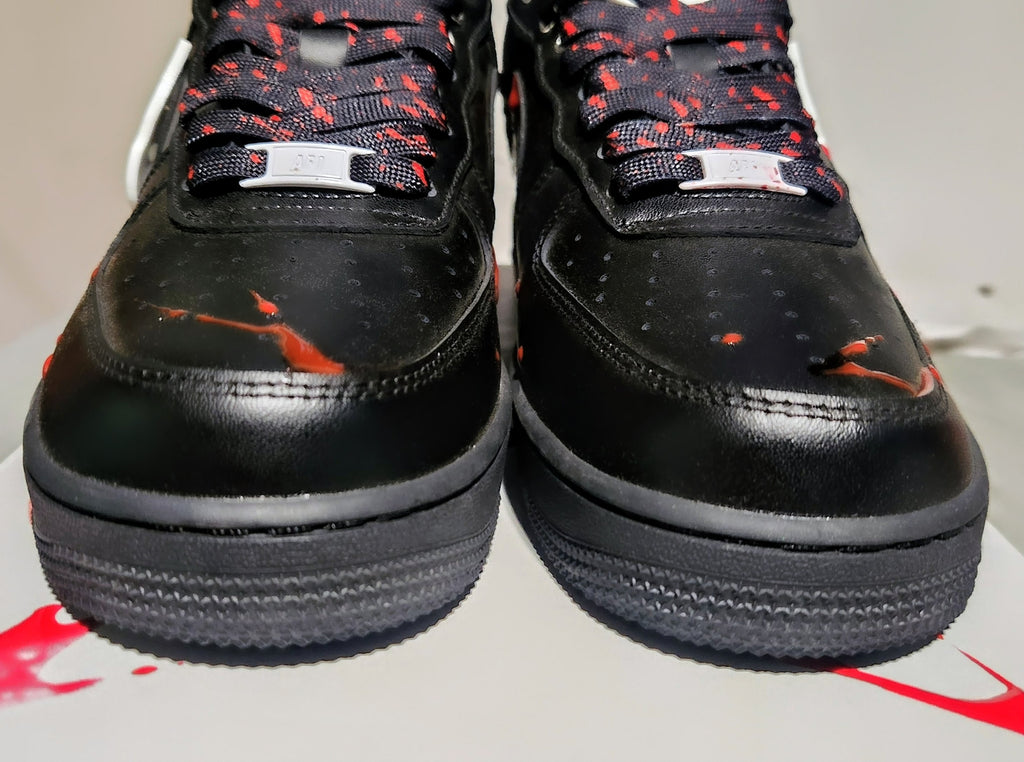 Nike Air Force 1 Custom Jason Voorhees Friday the 13th - Shoe Baker ATL