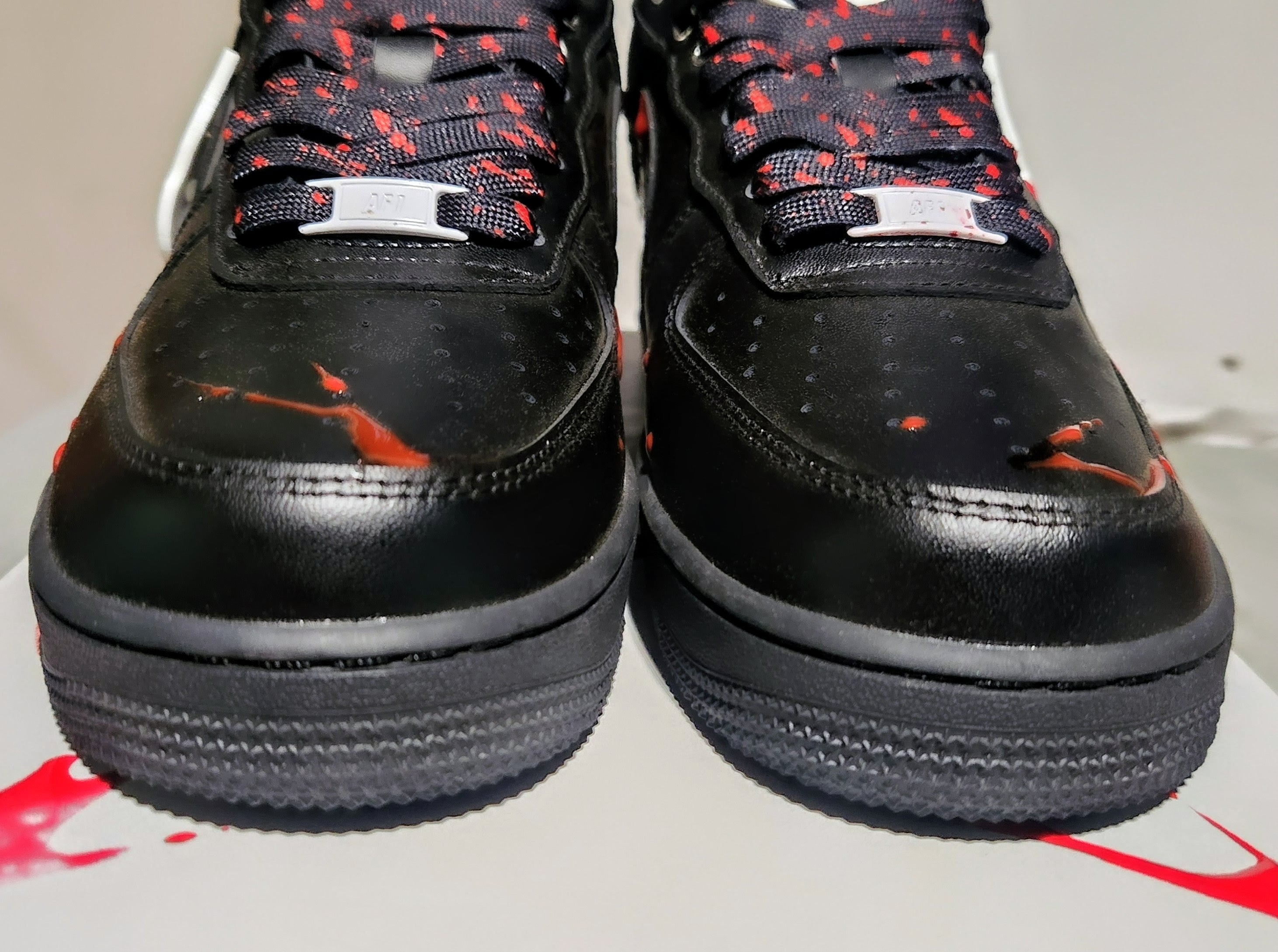 Nike Air Force 1 Custom Jason Voorhees Friday the 13th - Shoe Baker ATL