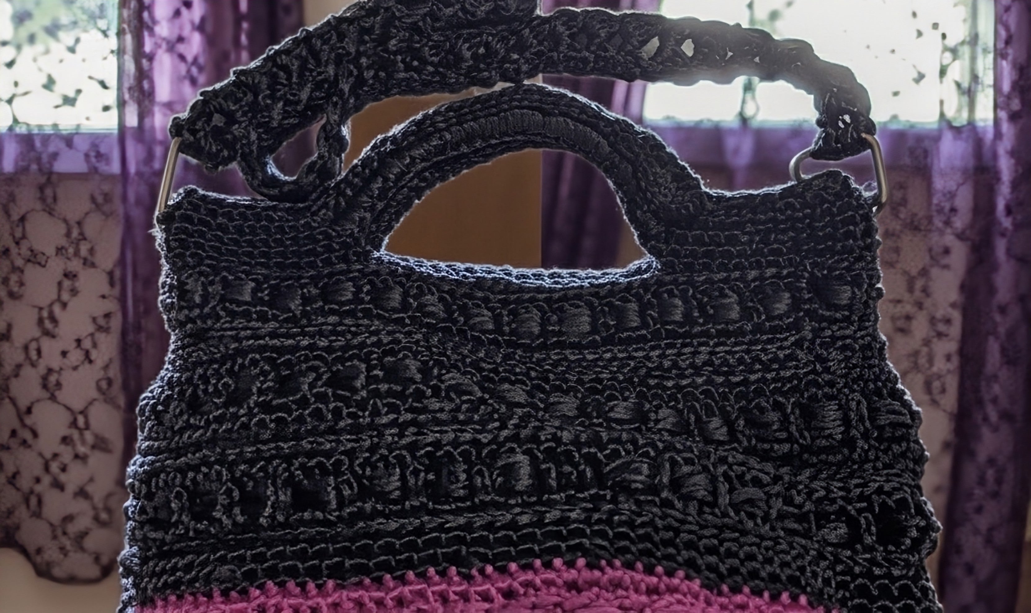 Handcrafted Artisanal Crochet Tote – Authentic Mexican Craftsmanship